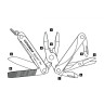 Мультитул LEATHERMAN SQUIRT PS4 RED 831227